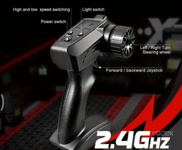 rc car: NISSAN GTR modelidi 4wd Təkrar doldurulan batareya 2.4ghz bağlantı — 4