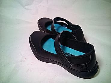 Женская обувь: Skechers qadın ayaqqabısı – Mary Jane stili - Rəng: qara - Model — 2