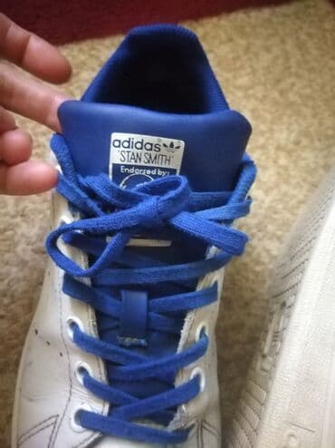 белые новые кеды: 37 razmer Adidas krasofka — 7