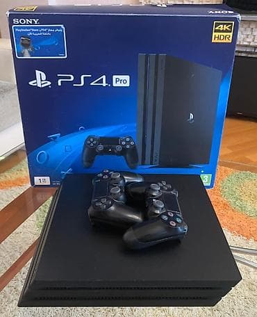 PlayStation 4 Pro (PS4 Pro) oyun konsolu – 4K HDR dəstəyi ilə -