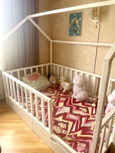 кровать с базой: Для девочки и мальчика, Кровать, С подъемным механизмом, Без матраса, С выдвижными ящиками — 3