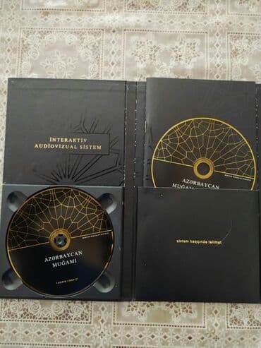 zeynep bastık baku: "Azərbaycan muğamı", 9 audio-vizual (qızılı rəng) disklərdən ibarət — 2