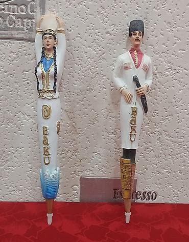 rengli qelem: Suvenir qələm dəsti – Baku tematikası. - Dizayn: Azərbaycan milli — 10