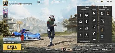 pubg random hesab bedava: PUBG Mobile hesabı – zəngin emote və kosmetik kontentlə Riyal alicya — 4