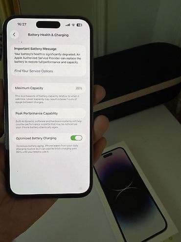 usb fleshka: IPhone 14 Pro Max, 128 GB, Deep Purple — 2