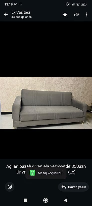 Bağ evi və bağ üçün hərşey: Divan — 1