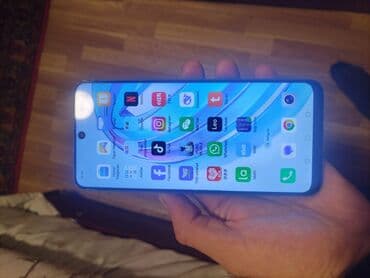 чехол на телефон fly fs458 stratus 7: Honor X8a, 128 ГБ, цвет - Синий, Отпечаток пальца — 3