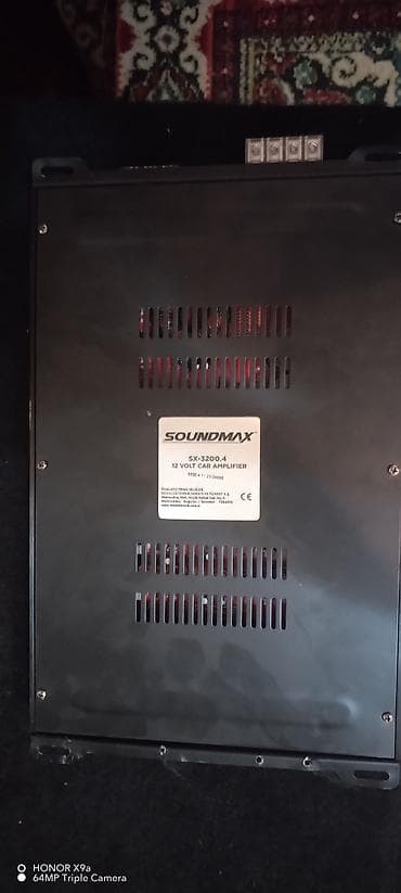 ses mixeri: Soundmax SX-3200.4 avtomobil gücləndiricisi - Model: Soundmax — 2