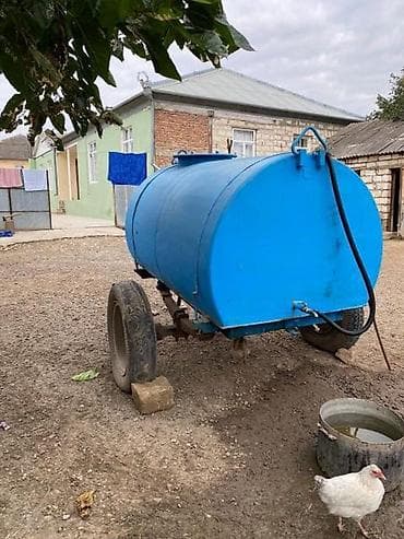 tap az moped: Su/süd daşıyan qoşqu çəni - Metal gövdəli, silindrik formalı çən — 3