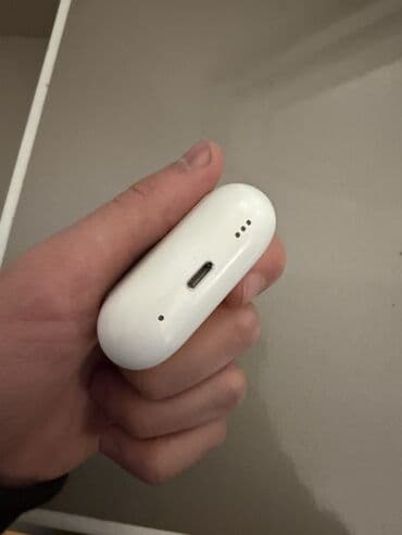 airpods ikinci el: İşlənmiş Simsiz (Bluetooth) Qulaqcıqlar, Apple, rəng - Ağ — 5