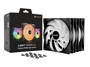 pc setup: Be quiet! Light Wings LX 140mm (BL130) PWM HS 3-Pack – PC korpusu və — 2