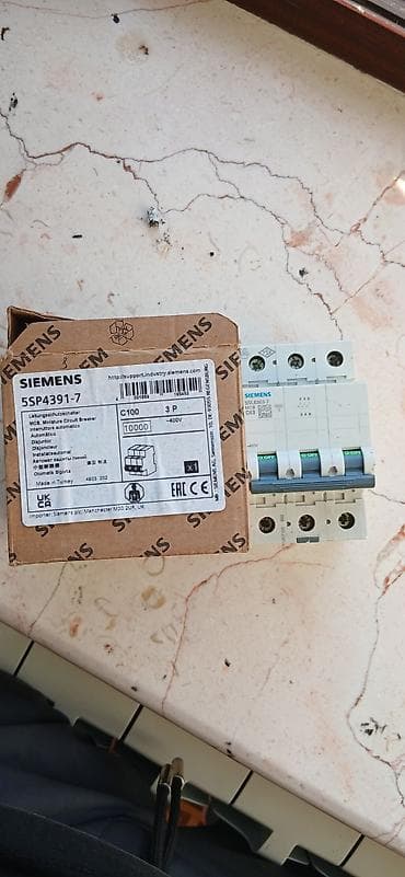 simens: Siemens 5SP4391-7 avtomatik qoruyucu açar (MCB) - Brend/model — 1