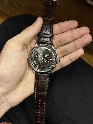 Smart qolbaqlar: Qol saatı, Orient, rəng - Qəhvəyi — 5