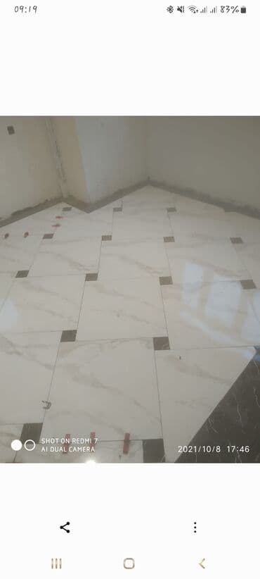 наливной пол баку цена: Kafel-metlax işləri
Alagə WhatsAppa — 2