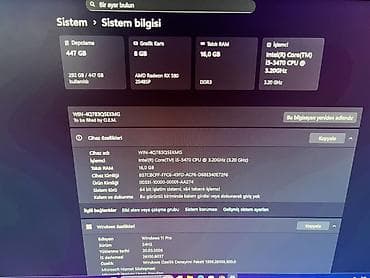 planşet satılır: Gaming kompüter dəsti Texniki göstəricilər: - Prosessor: Intel Core — 4