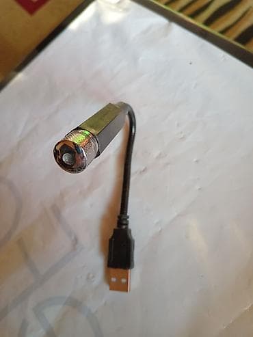 iş dəftəri: USB gooseneck mini LED işıq - USB-A qoşulma: istənilən noutbuk — 3