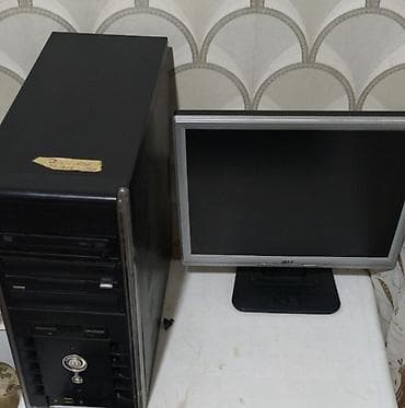 Masaüstü kompüter dəsti 2 li ram yoxdur sadece PC da Tərkibi: - Sistem