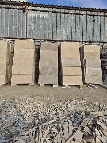 kafel modelleri: Təbii daş plitələr – fasad və döşəmə üçün - Material: təbii daş — 3