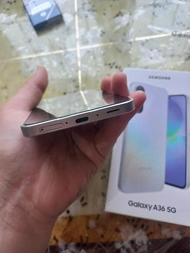 samsung s21 ultra ikinci el: Samsung Galaxy A36, 256 GB, rəng - Bənövşəyi, Barmaq izi — 7