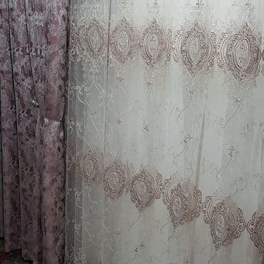 ev üçün pərdələr: Türkiyə istehsalı pərdələri - 1 metrəsi 15 - 20 - 25 manat, Modern — 8