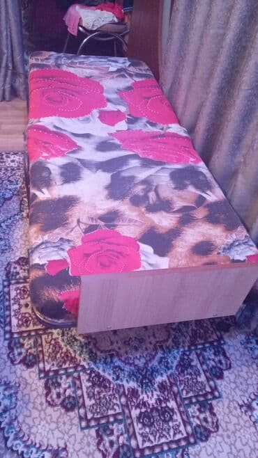 стол компьютерный складной трансформер: Б/у, Раскладушка с матрасом — 5