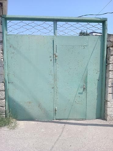 qapi taxta: Metal darvaza və piyada qapısı dəsti - Material: polad/metal təbəqə — 2
