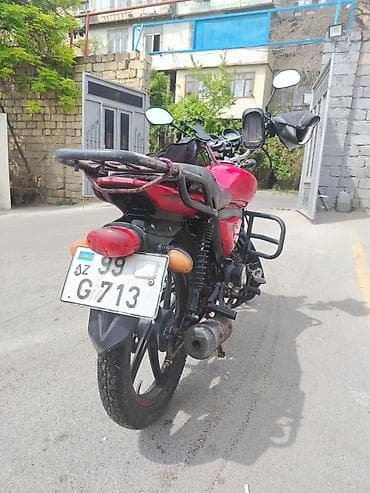 amg diskleri: M50 motosiklet - Model: M50 (50 cc sinfi) - Rəng: qırmızı - Yanacaq — 3