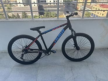 velosipedlər isma: ISMA MTB velosiped - Çərçivə: yüngül alaşımlı MTB çərçivə, rəng: qara — 2