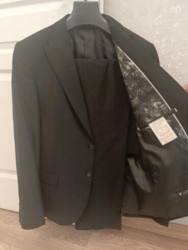 флисовые мужские спортивные костюмы: Мужской костюм, Демисезон, 7XL, цвет - Черный — 6