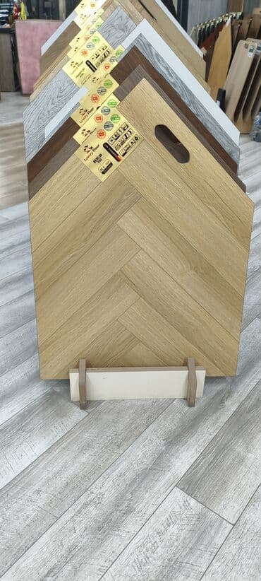 Parket: Herringbone (balıqqulağı) naxışlı döşəmə örtükləri – müxtəlif odun — 1