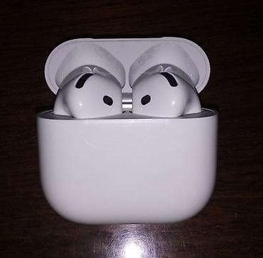 orijinal ses mp3: İşlənmiş Simsiz (Bluetooth) Qulaqcıqlar, Apple, rəng - Ağ — 1