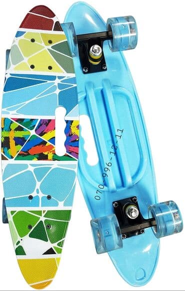 uşaqlar üçün tekerli krosovkalar: Pennyboard, Skateboard Skeytbord, Kaykay, Skeyt və Pennyboardlar🛹 — 3