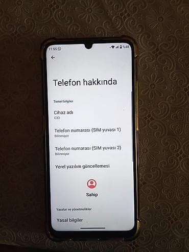 kamera digital: Oukitel C33 smartfon - Model: Oukitel C33 (arxa etiketdə təsdiq) - — 3