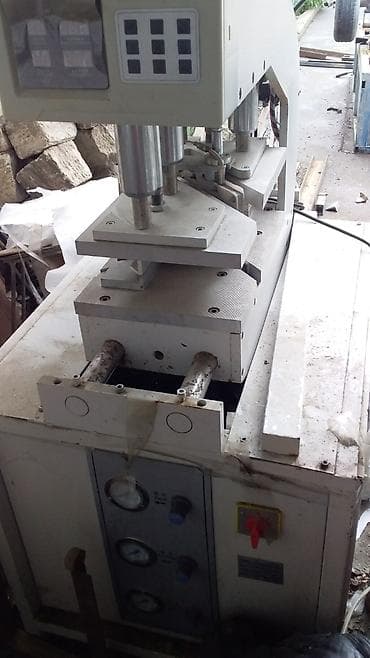 kosa və keçəl şəkilləri: PVC/alüminium pəncərə-qapı istehsalı üçün künc frezə və aksesuar kəsim — 8