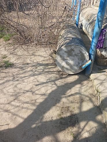 Шланги: Beton silindrik su anbarı / çən - Material: monolit beton - Forma — 3