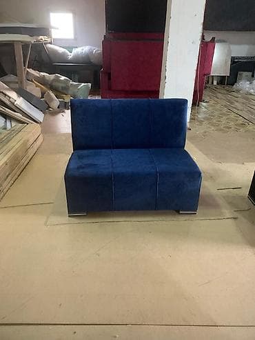 kafe ucun divanlar: Mini-divan, Açılmayan, Bazasız, Vеlur parça — 1