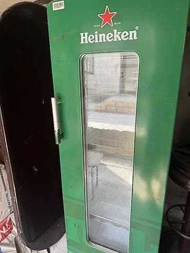 Heineken brendli ticarət vitrini – şüşə qapılı soyuducu - Tək qapılı — 2