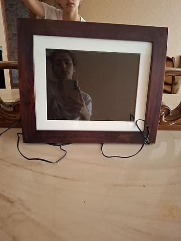 pişik kartinka: Çərçivə 40 x 50 sm, Taxta — 2