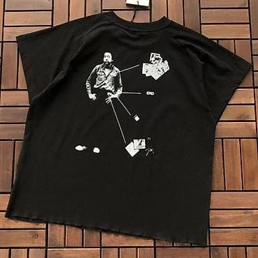 apple watch 5: Qara qrafikli T‑shirt - Rəng: qara - Ön tərəf: dairəvi kompozisiya — 2