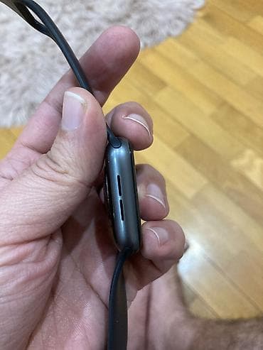 smart qolbaq: İşlənmiş, Smart saat, Apple, Аnti-lost, rəng - Qara — 4