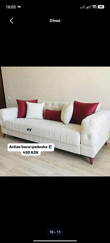 Divan, Yeni, Açılan, Bazalı, Şəhərdaxili pulsuz çatdırılma lalafo.az -da Divan, Yeni, Açılan, Bazalı, Şəhərdaxili pulsuz çatdırılma
