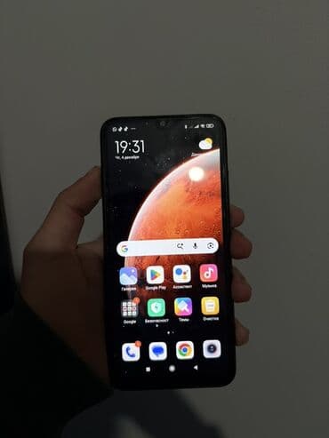 4 qeyd edin: Redmi 9C, 128 GB, rəng - Mavi, Barmaq izi — 1