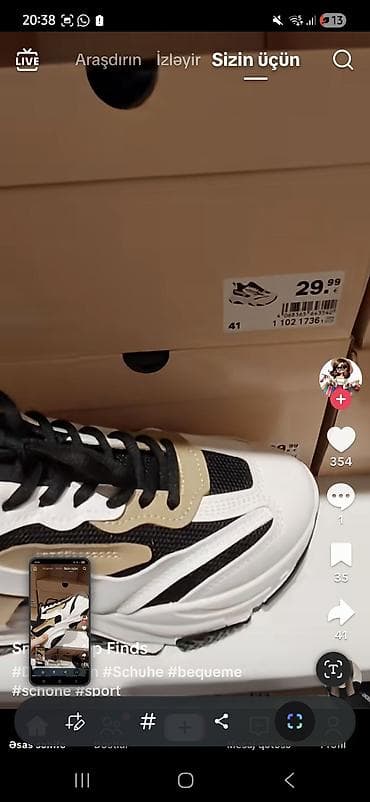 Unisex idman ayaqqabısı – Graceland (Deichmann) - Rəng: ağ-qara və lalafo.az -da Unisex idman ayaqqabısı – Graceland (Deichmann) - Rəng: ağ-qara və
