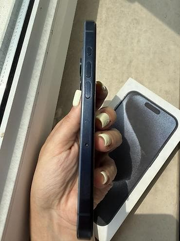 apple mac: IPhone 15 Pro, Blue Titanium — 4