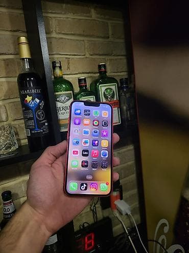 iphone 13 mini qiyməti: IPhone 13, 128 GB, Qırmızı, Face ID — 3