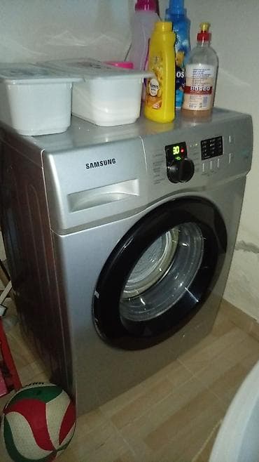 ps5 ucuz: Paltaryuyan maşın Samsung, 6 kq, İşlənmiş, Avtomat, Qurutma var, Kredit yoxdur, Ünvandan götürmə — 1