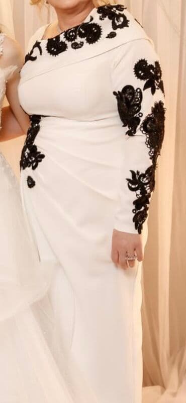 ağ don modelləri: 1defe geyinilib 280 tikilib hec bir problemi yoxdu endirim olacaq — 2