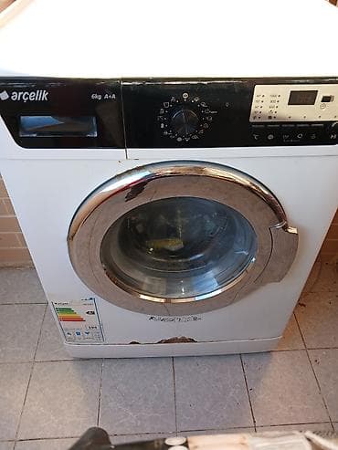 Arçelik paltaryuyan maşın – 6 kq, A+A enerji sinfi - Ön yükləməli, 6