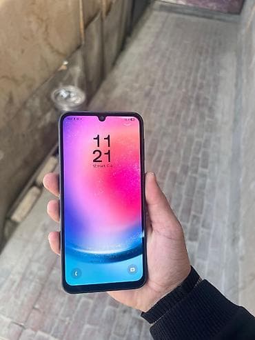 Samsung Galaxy A24 4G, 128 GB, rəng - Qara, İki sim kartlı