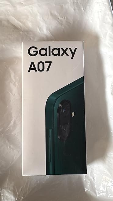 galaxy a54: Samsung Galaxy A07, 128 GB, rəng - Yaşıl, İki sim kartlı — 1
